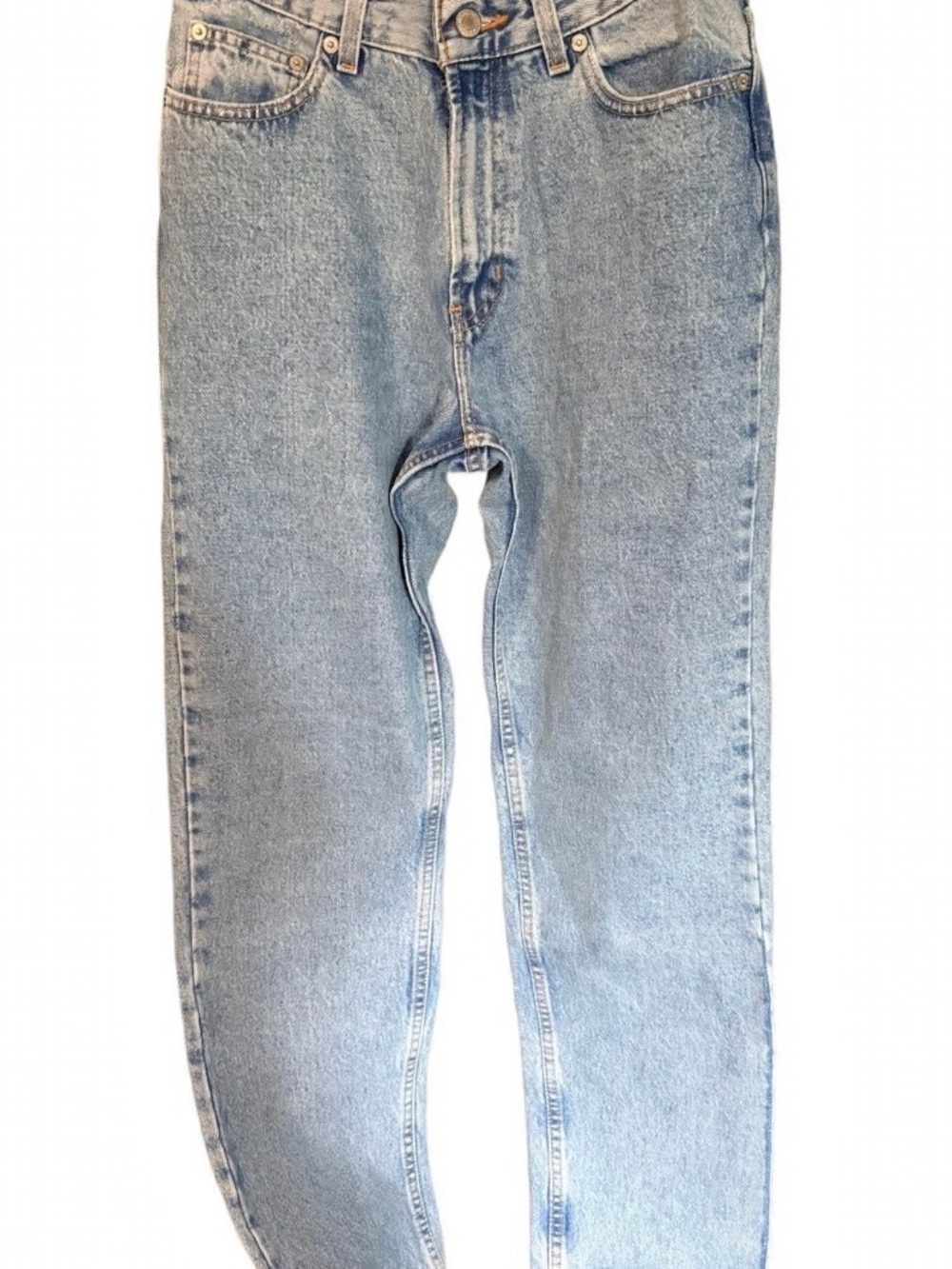 vintage Y2K Old Navy Blue Jeans in a light wash Size 6 made in Mexico